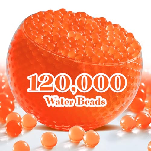Cusmation 120.000 ungiftige Kaffee-Wasser-Gel-Perlen für Vasenfüller, Hochzeit, schwimmende Kerzen, Blumenarrangement, Heim-Festivaldekoration, erdlose Bepflanzung Cusmation 120.000 ungiftige Kaffee-Wasser-Gel-Perlen für Vasenfüller, Hochzeit, schwimmende Kerzen, Blumenarrangement, Heim-Festivaldekoration, erdlose Bepflanzung von Cusmation