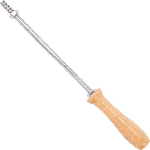 Cusmiz Brandeisen-Stempelgriff, gerader Griff für Metallstempel-Set | Holzgriff für personalisiertes Brandeisen-Stempel-Set für Lebensmittel und Leder Cusmiz Brandeisen-Stempelgriff, gerader Griff für Metallstempel-Set | Holzgriff für personalisiertes Brandeisen-Stempel-Set für Lebensmittel und Leder von Cusmiz