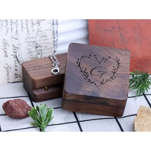 Individuelle Schmuckschatulle aus Walnussholz, personalisierte Schmuckschatulle, handgefertigte Schmuckschatulle aus Holz, personalisiertes Geschenk Individuelle Schmuckschatulle aus Walnussholz, personalisierte Schmuckschatulle, handgefertigte Schmuckschatulle aus Holz, personalisiertes Geschenk von Custom System