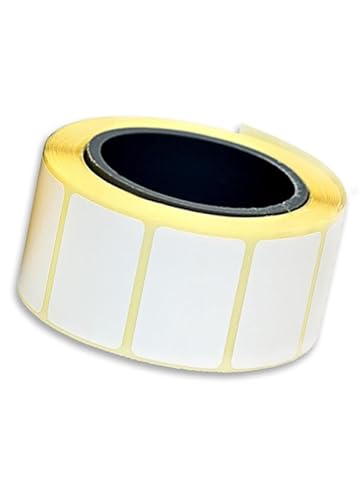 Etiketten für Tintenstrahldrucker, glänzend, 76 x 51 mm, 610 Etiketten pro Rolle (Teilenummer IJRL76X51) von Customark Limited
