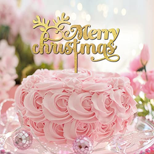Cupcake-Topper mit Aufschrift "Merry Christmas", Weihnachtsmannmütze, Hirsch-Kuchendekoration für Party, Jahrestag, Backen, Kuchendekorationen, personalisierbar, lustiger Prost bis 2022, Buchstabe Cupcake-Topper mit Aufschrift "Merry Christmas", Weihnachtsmannmütze, Hirsch-Kuchendekoration für Party, Jahrestag, Backen, Kuchendekorationen, personalisierbar, lustiger Prost bis 2022, Buchstabe von CustonCares