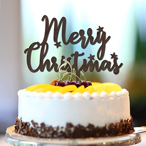 Cupcake-Topper mit Aufschrift "Merry Christmas", festliche Schrift, Winter-Thema, Happy Birthday, Kuchenspieße für Babyparty, Geschlecht, Essenspieße, Kuchendekorationen, personalisierbar Cupcake-Topper mit Aufschrift "Merry Christmas", festliche Schrift, Winter-Thema, Happy Birthday, Kuchenspieße für Babyparty, Geschlecht, Essenspieße, Kuchendekorationen, personalisierbar von CustonCares