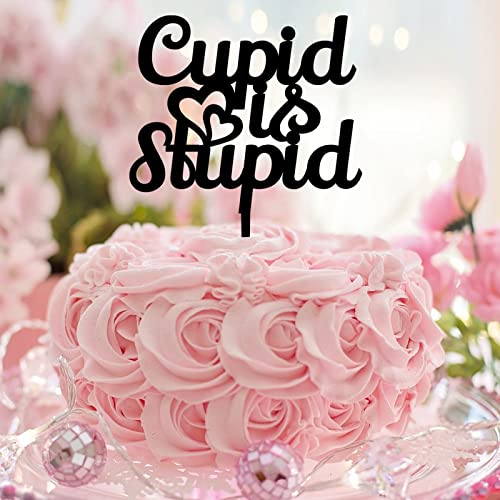 Cupid Is Stupid Bride And Groom Tortenaufsatz, Herr & Mrs, Hochzeitstag, Tortenaufsatz, Strand, benutzerdefinierte für Verlobung, Braut, Kuchendekorationen, Verlobungsgeschenke für Paare, Acryl Cupid Is Stupid Bride And Groom Tortenaufsatz, Herr & Mrs, Hochzeitstag, Tortenaufsatz, Strand, benutzerdefinierte für Verlobung, Braut, Kuchendekorationen, Verlobungsgeschenke für Paare, Acryl von CustonCares
