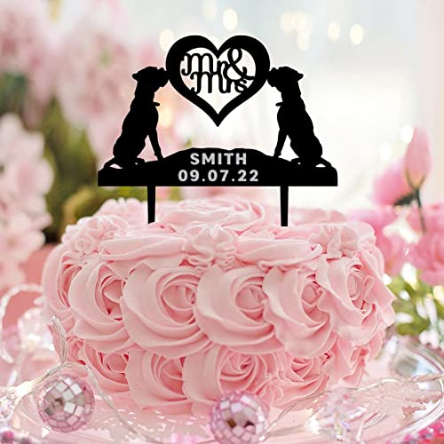 Elegante Kuchendekoration "Mr & Mrs", Silhouette, Acryl, schwarz, Brautpaar Kuchendekoration, personalisierbar für Hochzeitstag, Hochzeitsdekoration, Hochzeitsgeschenke für Paare Elegante Kuchendekoration "Mr & Mrs", Silhouette, Acryl, schwarz, Brautpaar Kuchendekoration, personalisierbar für Hochzeitstag, Hochzeitsdekoration, Hochzeitsgeschenke für Paare von CustonCares