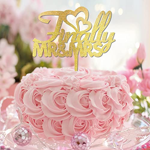Endlich Mr Mrs Tortenaufsatz, personalisierbar, glitzernd, goldfarben, für Paare, Strand, Kuchendekoration für Hochzeit, Jahrestag, Party, Gastgeschenk, Hochzeitsgeschenk für Paare Endlich Mr Mrs Tortenaufsatz, personalisierbar, glitzernd, goldfarben, für Paare, Strand, Kuchendekoration für Hochzeit, Jahrestag, Party, Gastgeschenk, Hochzeitsgeschenk für Paare von CustonCares