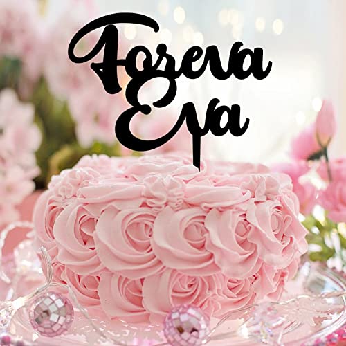 Foreva Eva Tortenaufsätze für Braut und Bräutigam, Herr & Mrs, Hochzeitstag, romantisch, individuell für Verlobung, zukünftige Braut, Kuchendekorationen, Verlobungsgeschenke für Paare, Acryl, Schwarz von CustonCares