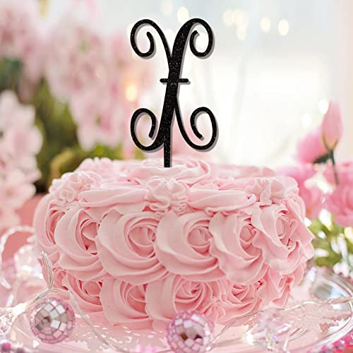 Glitzernder schwarzer Buchstabe X, Hochzeitstortenaufsatz, Monogramm, Initialenname für Hochzeitstag, Partyzubehör, rustikal, wiederverwendbar, elegantes Hochzeitsgeschenk für Kinder Glitzernder schwarzer Buchstabe X, Hochzeitstortenaufsatz, Monogramm, Initialenname für Hochzeitstag, Partyzubehör, rustikal, wiederverwendbar, elegantes Hochzeitsgeschenk für Kinder von CustonCares