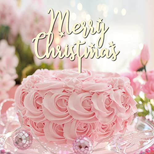 Merry Christmas Cake Topper Santa Claus Tree Cupcake Topper Weihnachtsmütze Rentier Holz Gold Glitzer Abschluss Jahrestag Kuchen Wimpelkette Dekor Elegante Geschenke für Kinder Merry Christmas Cake Topper Santa Claus Tree Cupcake Topper Weihnachtsmütze Rentier Holz Gold Glitzer Abschluss Jahrestag Kuchen Wimpelkette Dekor Elegante Geschenke für Kinder von CustonCares