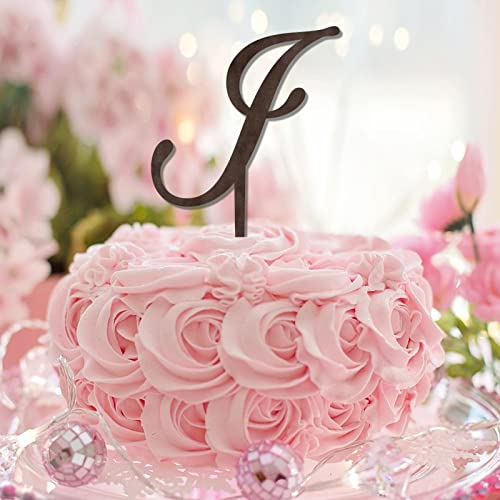 Monogramm F Tortenaufsatz, Anfangsbuchstabe, Name, Holz, für Geburtstagsparty, Dekoration, Strand, wiederverwendbar, rustikal, Hochzeitsgeschenke für Babys, Jungen, Mädchen, individuelle Initiale Monogramm F Tortenaufsatz, Anfangsbuchstabe, Name, Holz, für Geburtstagsparty, Dekoration, Strand, wiederverwendbar, rustikal, Hochzeitsgeschenke für Babys, Jungen, Mädchen, individuelle Initiale von CustonCares