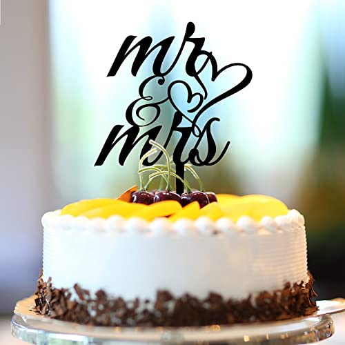Mr Mrs Cake Topper Love Herz Form Cupcake Topper Herz Amor Be Mine Acryl Schwarz Abschluss Geburtstag Dekoration Supplies Elegante Geschenke für Erwachsene Frauen Mr Mrs Cake Topper Love Herz Form Cupcake Topper Herz Amor Be Mine Acryl Schwarz Abschluss Geburtstag Dekoration Supplies Elegante Geschenke für Erwachsene Frauen von CustonCares