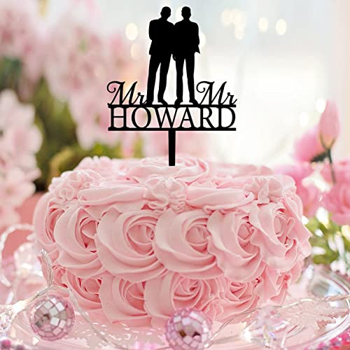 Mr & Mr Cup Cake Topper LGBT Homosexuelle Initialen Kuchen Cupcake Topper für Geschlecht Offenbarung Hochzeit Dekoration Rustikal Lustig Bräutigam Herzen Nachname Acryl Schwarz Mr & Mr Cup Cake Topper LGBT Homosexuelle Initialen Kuchen Cupcake Topper für Geschlecht Offenbarung Hochzeit Dekoration Rustikal Lustig Bräutigam Herzen Nachname Acryl Schwarz von CustonCares