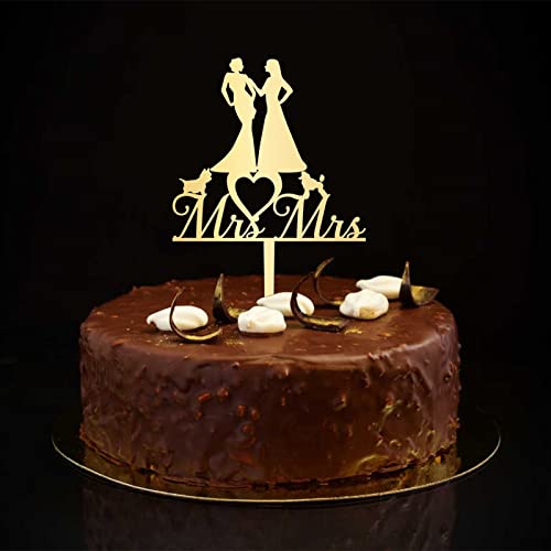 Mrs And Mrs Silhouette Tortenaufsatz Lesbische Bräute Silhouette Lesben LGBTQ Hochzeit Verlobung Party Dekor Benutzerdefinierter Name Est Date Frauen Hochzeit Geschenke Holz 15,2 cm Mrs And Mrs Silhouette Tortenaufsatz Lesbische Bräute Silhouette Lesben LGBTQ Hochzeit Verlobung Party Dekor Benutzerdefinierter Name Est Date Frauen Hochzeit Geschenke Holz 15,2 cm von CustonCares