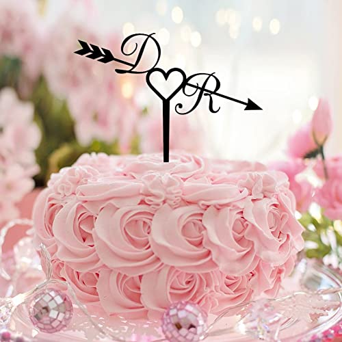 Rustikale Kuchendekoration für Hochzeit, Verlobung, Acryl, schwarze Silhouette, "Mr & Mrs", romantische Kuchendekoration für Hochzeit, Verlobung, Hochzeit, Brautparty, Geschenke Rustikale Kuchendekoration für Hochzeit, Verlobung, Acryl, schwarze Silhouette, "Mr & Mrs", romantische Kuchendekoration für Hochzeit, Verlobung, Hochzeit, Brautparty, Geschenke von CustonCares