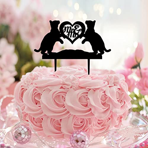 Rustikale Tortenaufsätze "Mr & Mrs", Silhouette, Braut und Bräutigam, personalisierbar für Hochzeit, Brautparty, Partyzubehör, Verlobungsgeschenke für Paare, Acryl, Schwarz Rustikale Tortenaufsätze "Mr & Mrs", Silhouette, Braut und Bräutigam, personalisierbar für Hochzeit, Brautparty, Partyzubehör, Verlobungsgeschenke für Paare, Acryl, Schwarz von CustonCares