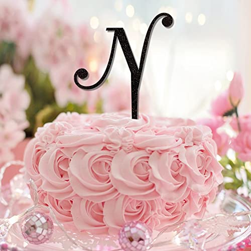 Tortenaufsatz, Buchstabe N, Monogramm, Initiale, Nachname, Glitzer, schwarz, für Hochzeitstag, Kuchendekorationen, Retro, botanischer Kranz, personalisierbar, für jede Initiale Brautparty, Geschenke Tortenaufsatz, Buchstabe N, Monogramm, Initiale, Nachname, Glitzer, schwarz, für Hochzeitstag, Kuchendekorationen, Retro, botanischer Kranz, personalisierbar, für jede Initiale Brautparty, Geschenke von CustonCares