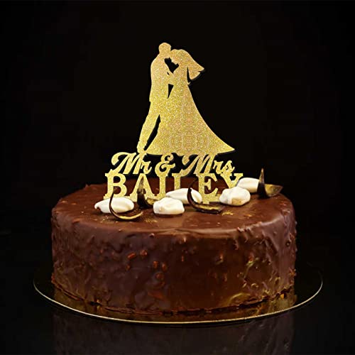 Tortenaufsatz "Mr and Mrs", rustikale Hochzeits-, Verlobungs- und Verlobungsdekoration, Silhouette, Familienname, Datum, rustikale Paar-Kuchendekoration für Hochzeit, Verlobung, Kuchendekoration Tortenaufsatz "Mr and Mrs", rustikale Hochzeits-, Verlobungs- und Verlobungsdekoration, Silhouette, Familienname, Datum, rustikale Paar-Kuchendekoration für Hochzeit, Verlobung, Kuchendekoration von CustonCares