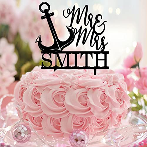 Tortenaufsatz "Mr & Mrs", Silhouette, personalisierbar, "Mr & Mrs", Silhouette, Tortenaufsatz für Verlobung, Braut, Party, Dekoration, Hochzeitsgeschenke für Paare, Acryl, Schwarz Tortenaufsatz "Mr & Mrs", Silhouette, personalisierbar, "Mr & Mrs", Silhouette, Tortenaufsatz für Verlobung, Braut, Party, Dekoration, Hochzeitsgeschenke für Paare, Acryl, Schwarz von CustonCares