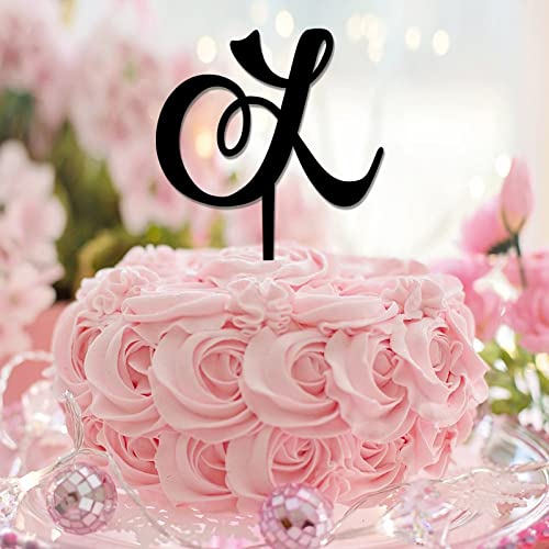 Tortenaufsatz aus Acryl, schwarze Initiale L, Hochzeitsbuchstabe, Monogramm, Name für Hochzeit, Geburtstag, Dekorationen, Blumenkranz, wiederverwendbar, romantisch, Geburtstagsgeschenk, für Familie Tortenaufsatz aus Acryl, schwarze Initiale L, Hochzeitsbuchstabe, Monogramm, Name für Hochzeit, Geburtstag, Dekorationen, Blumenkranz, wiederverwendbar, romantisch, Geburtstagsgeschenk, für Familie von CustonCares