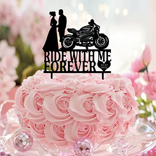 Tortenaufsatz mit Aufschrift "Mr and Mrs", personalisierbar, für Hochzeit, Brautparty, Partyzubehör, Hochzeitsgeschenke für Paare, Acryl, Schwarz Tortenaufsatz mit Aufschrift "Mr and Mrs", personalisierbar, für Hochzeit, Brautparty, Partyzubehör, Hochzeitsgeschenke für Paare, Acryl, Schwarz von CustonCares