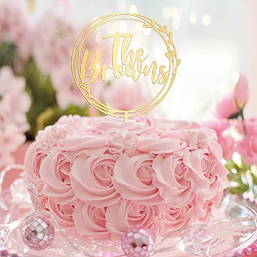 Tortenaufsatz mit Aufschrift "Mr & Mrs" am Strand, Silhouette, Brautpaar und Brautpaar, personalisierbar, für Hochzeitstag, Partygeschenke, Hochzeitsgeschenke für Paare, Gold Tortenaufsatz mit Aufschrift "Mr & Mrs" am Strand, Silhouette, Brautpaar und Brautpaar, personalisierbar, für Hochzeitstag, Partygeschenke, Hochzeitsgeschenke für Paare, Gold von CustonCares
