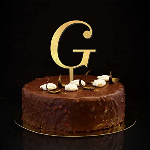 Tortenaufsatz mit Initiale G, Einzelbuchstabe, Monogramm, Name, Glitzer, Gold, für Hochzeit, Brautparty, Party, Dekoration, Strandzweige, Blatt, personalisieren Sie Ihren eigenen Kuchenaufsatz Tortenaufsatz mit Initiale G, Einzelbuchstabe, Monogramm, Name, Glitzer, Gold, für Hochzeit, Brautparty, Party, Dekoration, Strandzweige, Blatt, personalisieren Sie Ihren eigenen Kuchenaufsatz von CustonCares