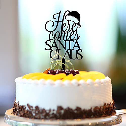 Weihnachtsmann-Cupcake-Topper 2022, Winterfest, Schneemann, Happy Birthday, Kuchenspieße für Brautparty, Hochzeit, Essenspieße, Kuchendekorationen, individuelle elegante Weihnachtsmütze, Rentier von CustonCares