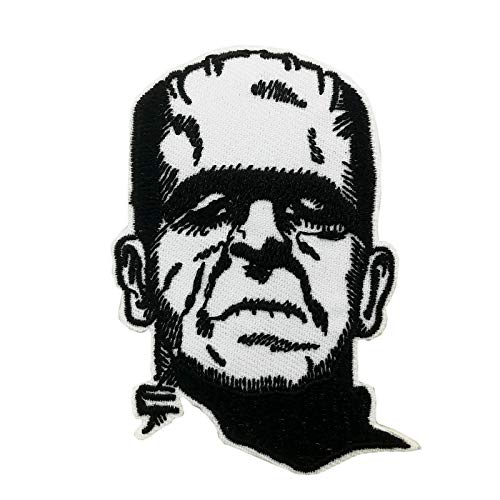 7,6 cm Frankenstein Monster bestickt zum Aufbügeln, Holloween, Horror, kreatives Geschenk von Cute-Patch