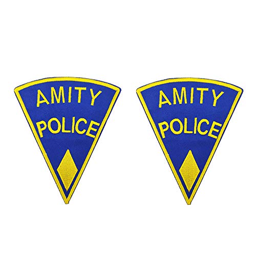 Amity Police Aufnäher zum Aufbügeln und Aufnähen, Horror-Motiv von Cute-Patch