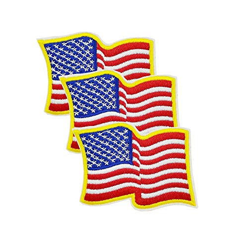 Aufnäher / Bügelbild, Motiv: amerikanische Flagge, zum Aufnähen oder Aufbügeln Aufnäher / Bügelbild, Motiv: amerikanische Flagge, zum Aufnähen oder Aufbügeln von Cute-Patch