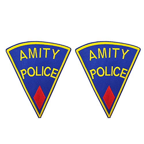 Cute-Patch Amity Police bestickter Aufnäher zum Aufbügeln und Aufnähen, Horrorfilm-Kostüme Cute-Patch Amity Police bestickter Aufnäher zum Aufbügeln und Aufnähen, Horrorfilm-Kostüme von Cute-Patch