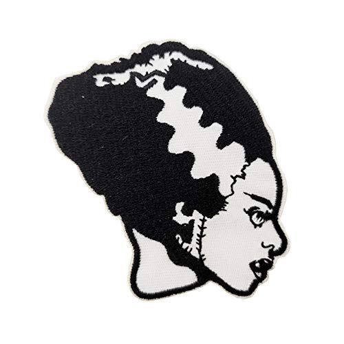 Cute-Patch Aufnäher "Bride of Frankenstein", bestickt, zum Aufbügeln oder Aufnähen, für Cosplay-Kostüme, 7,6 cm Cute-Patch Aufnäher "Bride of Frankenstein", bestickt, zum Aufbügeln oder Aufnähen, für Cosplay-Kostüme, 7,6 cm von Cute-Patch