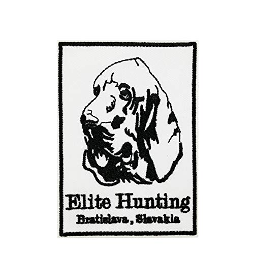 Cute-Patch Bestickter Aufnäher zum Aufbügeln, Motiv: Elite Hunting Club Bratislava Slavakia, Horror-Geschenke, 10,2 cm Cute-Patch Bestickter Aufnäher zum Aufbügeln, Motiv: Elite Hunting Club Bratislava Slavakia, Horror-Geschenke, 10,2 cm von Cute-Patch