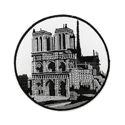 Cute-Patch Bestickter Aufnäher zum Aufnähen oder Aufbügeln, Motiv Notre Dame Cathedral Paris Cute-Patch Bestickter Aufnäher zum Aufnähen oder Aufbügeln, Motiv Notre Dame Cathedral Paris von Cute-Patch