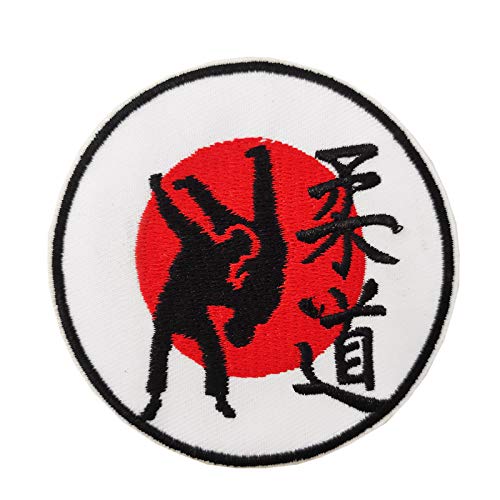 Cute-Patch 7,6 cm Judo-Symbol, bestickt, zum Aufbügeln oder Aufnähen, Kampfsport-Zubehör, Applikation Cute-Patch 7,6 cm Judo-Symbol, bestickt, zum Aufbügeln oder Aufnähen, Kampfsport-Zubehör, Applikation von Cute-Patch