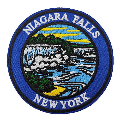 Niagara Falls Newyork National Park bestickter Aufnäher zum Aufbügeln, für Outdoor-Aktivitäten, Wandern, Camping, Souvenir von Cute-Patch