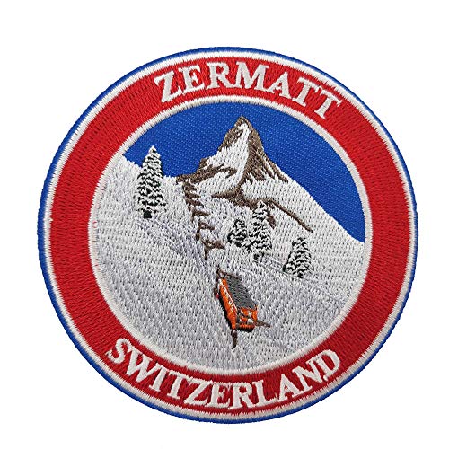 Cute-Patch Zermatt Schweiz Aufnäher zum Aufbügeln von Cute-Patch