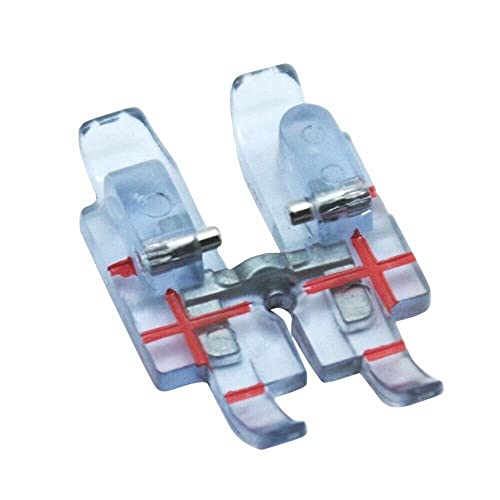 Cutex 1/4 Zoll transparenter Quiltfuß, kompatible Teilenummer #820883096 für Pfaff Heimnähmaschine von Cutex