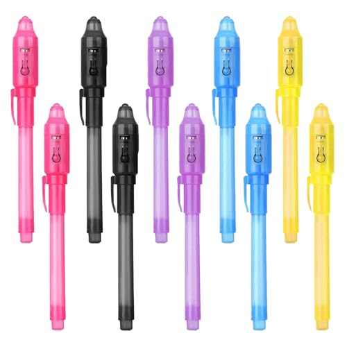 Cutiolly Mitgebsel Kindergeburtstag Zauberstifte,10pcs Geheimstift mit UV-Licht,Unsichtbarer Stift,Kindergeburtstag Detektiv UV Stift,Zauberstift Kinder,Geschenke zur Einschulung Schultüte Kinder Cutiolly Mitgebsel Kindergeburtstag Zauberstifte,10pcs Geheimstift mit UV-Licht,Unsichtbarer Stift,Kindergeburtstag Detektiv UV Stift,Zauberstift Kinder,Geschenke zur Einschulung Schultüte Kinder von Cutiolly