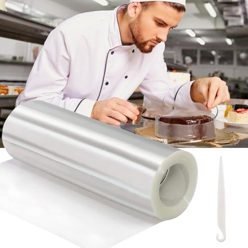 Cutiolly Tortenrandfolie,Transparent Acetat Rolle,20cm Tortenrandfolie Wiederverwendbar,Verdickter Tortenrandfolie,Transparent Rolle Kuchen Halsbände,Acetat Folie für Kuchen Tortendeko Schokolade Cutiolly Tortenrandfolie,Transparent Acetat Rolle,20cm Tortenrandfolie Wiederverwendbar,Verdickter Tortenrandfolie,Transparent Rolle Kuchen Halsbände,Acetat Folie für Kuchen Tortendeko Schokolade von Cutiolly