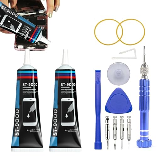 Handy Display Kleber,Display Kleber Extra Stark,Kristallklarer Kleber Toluolfreier,Smartphone Handy Reparatur Kleber,Spezialkleber für Reparaturen Präzisionsarbeiten,für Gehäuseteile Display Glas von Cutiolly