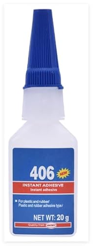 Kunststoffkleber,Sekundenkleber Kunststoff,Sekundenkleber Extra Stark,Plastikkleber,Kunststoffkleber Extra Stark,Kunststoffkleber Wasserfest,Toluolfreier Plastik Kleber von Cutiolly