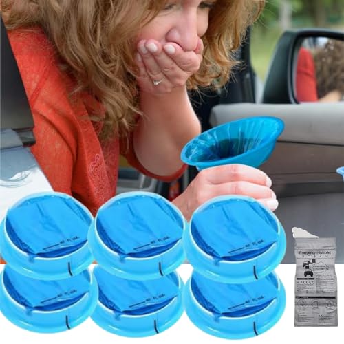 Spuckbeutel,Brechbeutel,6pcs Spuckbeutel mit Ring,Brechbeutel mit Mundstück,Kotztüten Auto Für Kinder und Erwachsene Spucktüten,Spuckbeutel mit Mundstück Einweg Emesis Tasche,mit 1 Urinbeutel Spuckbeutel,Brechbeutel,6pcs Spuckbeutel mit Ring,Brechbeutel mit Mundstück,Kotztüten Auto Für Kinder und Erwachsene Spucktüten,Spuckbeutel mit Mundstück Einweg Emesis Tasche,mit 1 Urinbeutel von Cutiolly