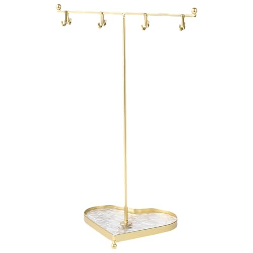 CutitiUU Schmuckständer Schmuckhalter Schmuckdisplay Schmuckorganizer Metall abnehmbarer Schmuckständer für Halsketten Armbänder Uhren Ohrringe Ringe Schlüssel Anhänger CutitiUU Schmuckständer Schmuckhalter Schmuckdisplay Schmuckorganizer Metall abnehmbarer Schmuckständer für Halsketten Armbänder Uhren Ohrringe Ringe Schlüssel Anhänger von CutitiUU