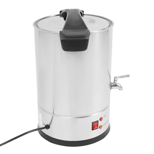 Cutycaty 8L/10L/12L/15L Wachsschmelzer für Kerzen 1800W Elektrischer Wachsschmelzofen aus Edelstahl Kerzenwachsschmelzer, Große Kapazität DIY Kerzenherstellung Kit, 30-110°C (12L) von Cutycaty