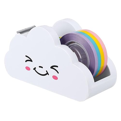 Cvoepobey 1 Stück Klebeband Regenbogen Klebeband Wolkenschneider Niedliche Verpackungsbandmaschine Studentenbedarf von Cvoepobey