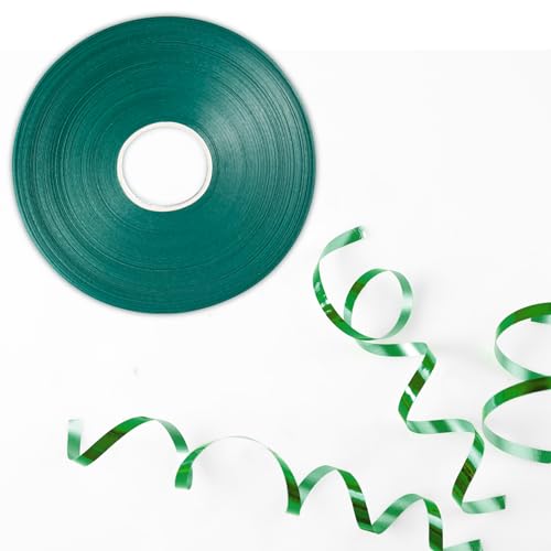 50 m glänzendes grünes Ringelband – lasergelocktes Band für Luftballons, Geschenkverpackungen, Kunst, Handwerk, Hochzeit, Geburtstag, Party & Weihnachtsdekorationen 50 m glänzendes grünes Ringelband – lasergelocktes Band für Luftballons, Geschenkverpackungen, Kunst, Handwerk, Hochzeit, Geburtstag, Party & Weihnachtsdekorationen von Cxryrzhe