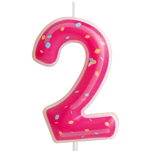 Cxryrzhe Kerzen zum 2. Geburtstag, Zahl 3, rosa Donut-Geburtstagsparty, Donut-Thema für Baby, Mädchen, Jungen, Geburtstag, Kuchendekoration, Abschlussfeier, Jahrestag, Hochzeit, Dessert, Obst, Cxryrzhe Kerzen zum 2. Geburtstag, Zahl 3, rosa Donut-Geburtstagsparty, Donut-Thema für Baby, Mädchen, Jungen, Geburtstag, Kuchendekoration, Abschlussfeier, Jahrestag, Hochzeit, Dessert, Obst, von Cxryrzhe