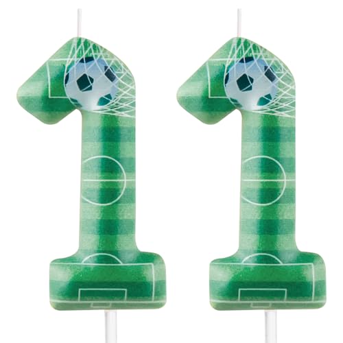 Geburtstagskerze, Zahl 11, Fußball-Kuchendekoration, Happy Birthday, Party, Kerze, grüner Fußball-Thema, Kuchendekoration, Dekorationen für Männer, Jungen, Kinder, Fußball-Fan, Party-Dekorzubehör Geburtstagskerze, Zahl 11, Fußball-Kuchendekoration, Happy Birthday, Party, Kerze, grüner Fußball-Thema, Kuchendekoration, Dekorationen für Männer, Jungen, Kinder, Fußball-Fan, Party-Dekorzubehör von Cxryrzhe