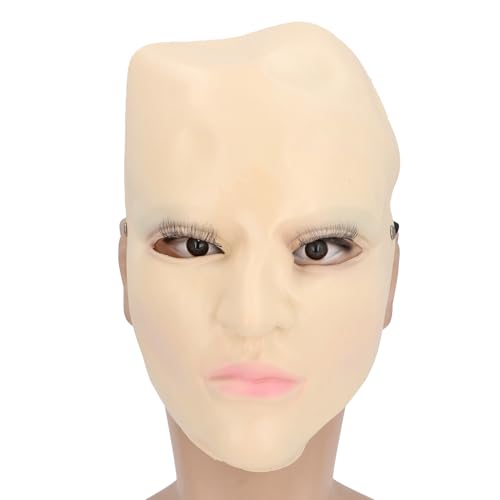 Cygmophing Realistische blaue Lidschatten-Latex-Gesichtsabdeckung für Damen, Neuheit für Cosplay-Party Cygmophing Realistische blaue Lidschatten-Latex-Gesichtsabdeckung für Damen, Neuheit für Cosplay-Party von Cygmophing
