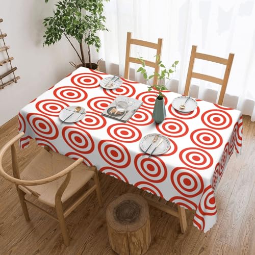 Cykazhst Vector Design Rechteckige Tischdecke mit Zieldruck, Polyester, abwischbar, wasserdicht, Tischdecke für Küche, Esszimmer, Party, Picknick, Outdoor Cykazhst Vector Design Rechteckige Tischdecke mit Zieldruck, Polyester, abwischbar, wasserdicht, Tischdecke für Küche, Esszimmer, Party, Picknick, Outdoor von Cykazhst